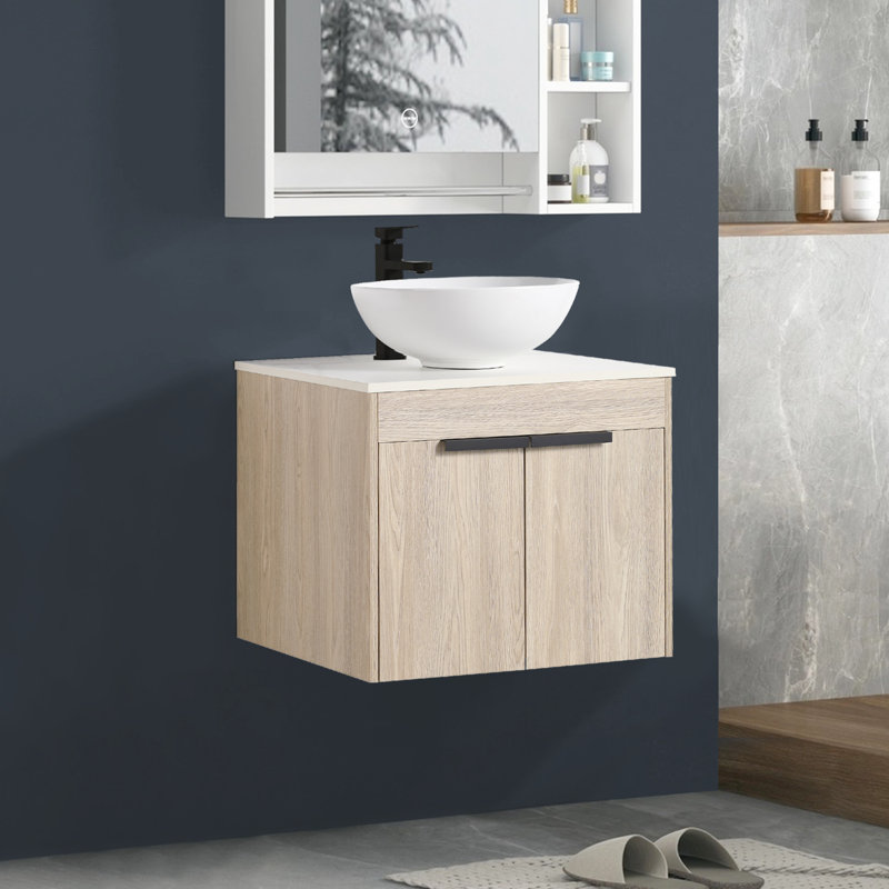  Meuble-lavabo mural avec lavabo, 24"