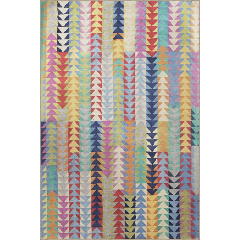 Tapis rectangulaire Xumar, Rectangle 2 pi 8 po x 5 pi