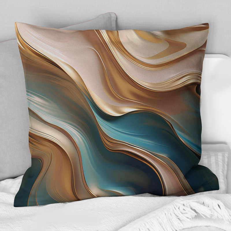 Coussin Tender Wave Harmony, 18" x 18"