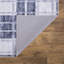 Tapis noir / blanc Liyan-722631204