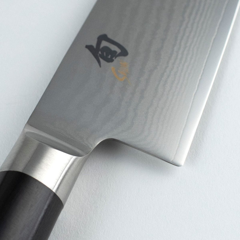 Classic 7'' Japanese Chef's Knife with Ebony Pakkawood Handle