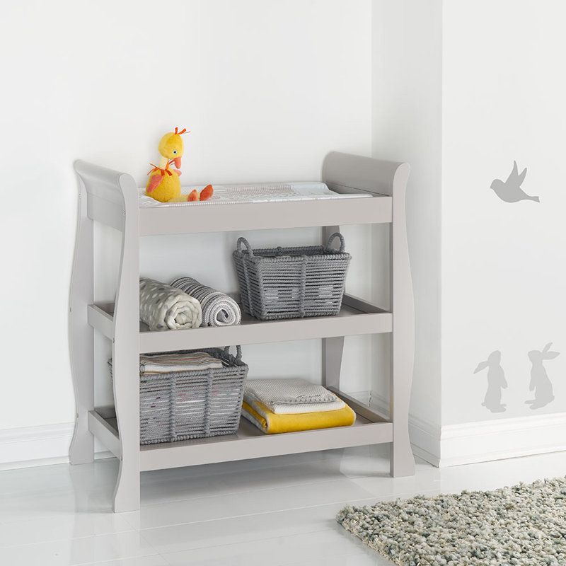 Stamford Open Changing Unit, Warm Grey