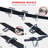 50ft Ninja Warrior Obstacle Course for Kids with Spider Swing