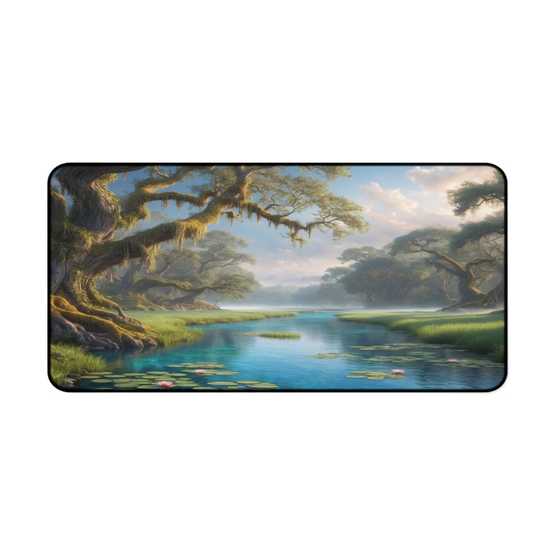 Polyester Desk Pad, 31.5x15.5