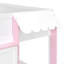 Lit mezzanine double avec maisonnette et rangement-1982798185