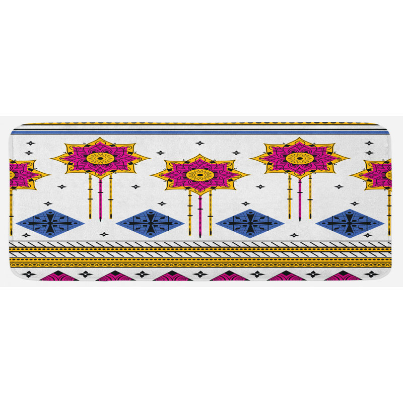 Tapis de cuisine tribal
