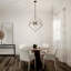 Lustre rectangulaire à 8 lumières Devione