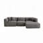 Canapé 122,1 "avec 3 coussins et repose-pieds-604995559