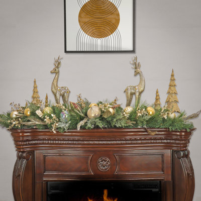 Faux Pine Swag