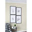 4 Botanical Home Decor Wall Art - 20X28 Living Room, Living Room,,, Compositions au crayon
