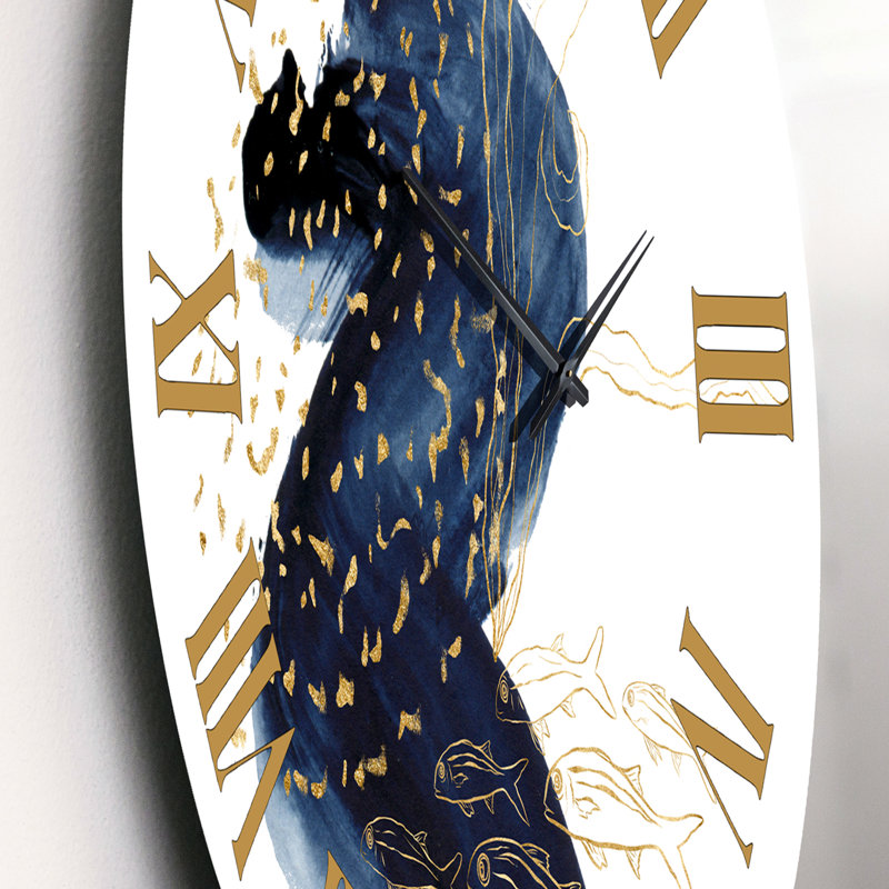 Underwater Marine Life Wall Clock, Small