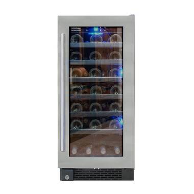 Kenmore Elite Dual Zone Wine Fridge, 111 Bottle Compressor Wine Cooler