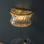 Annalysa Steel Flush Mounted Sconce-91291145