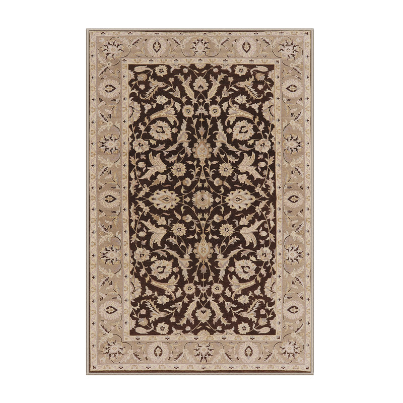 Tapis oriental brun / beige Lave, Rectangle 2 pi x 3 pi