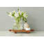 Normandy Wood Riser Footed Tray, Medium