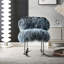 Chaise berçante ergonomique inclinable en laine