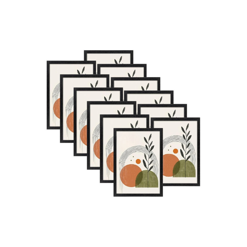 Black Picture Frame - Set of 12