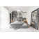 Resaca Polyester Semi Flush Mount