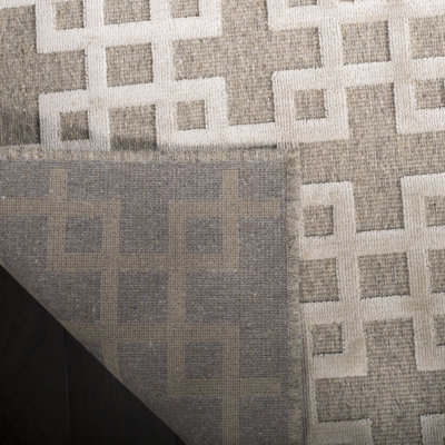 Rochester Geometric Wool Area Rug
