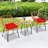 Brookley 2 - Person Wicker Patio Dining Set with Round Table , Cushions Included-1013349384-1013349620