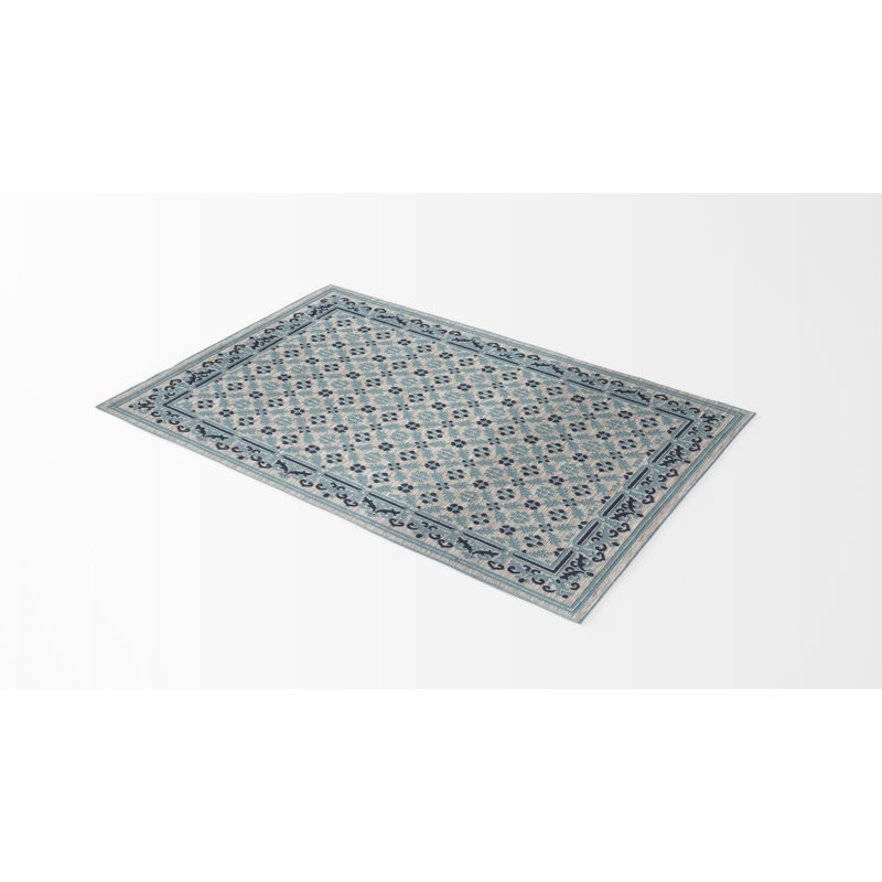 Tapis d'intérieur / extérieur Varner, Rectangle 5 pi 3 po x 7 pi 7 po