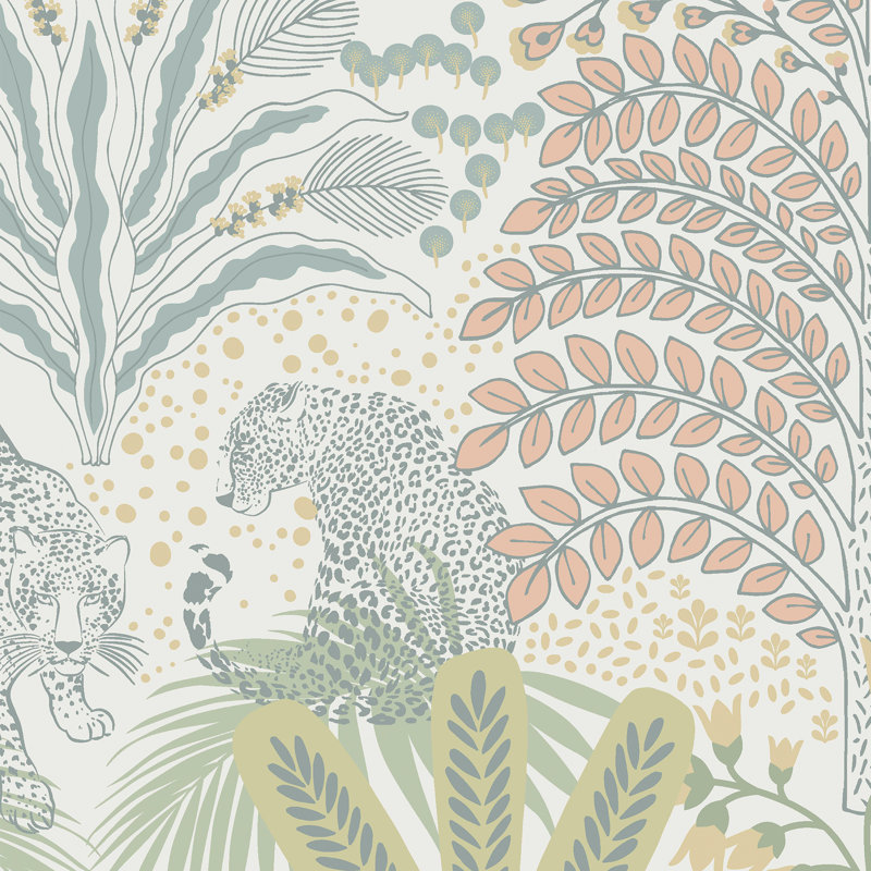 Envy Savannah Wallpaper, Green