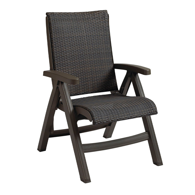 Java Outdoor Stacking Dining Armchair, Bronze