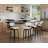 26'' Upholstered Swivel Counter Stool With Back And Bentwood Legs-665381258
