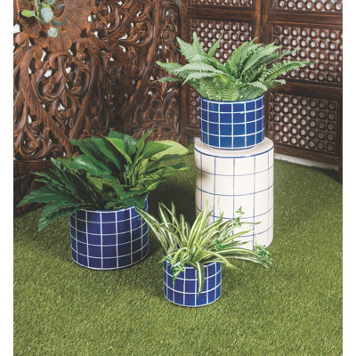 Ensemble de 3 vases de table Crete