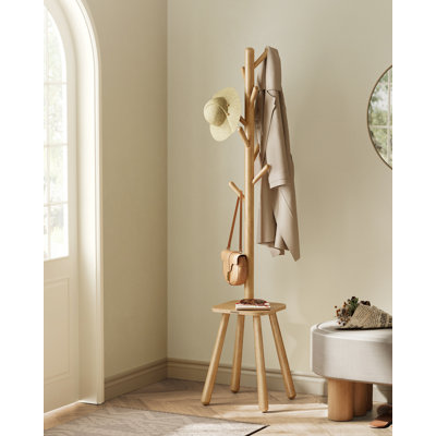 Rubber Freestanding 8 - Hook Coat Rack