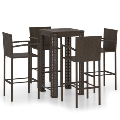 Allenport 4 - Person Patio Dining Set with Square Table