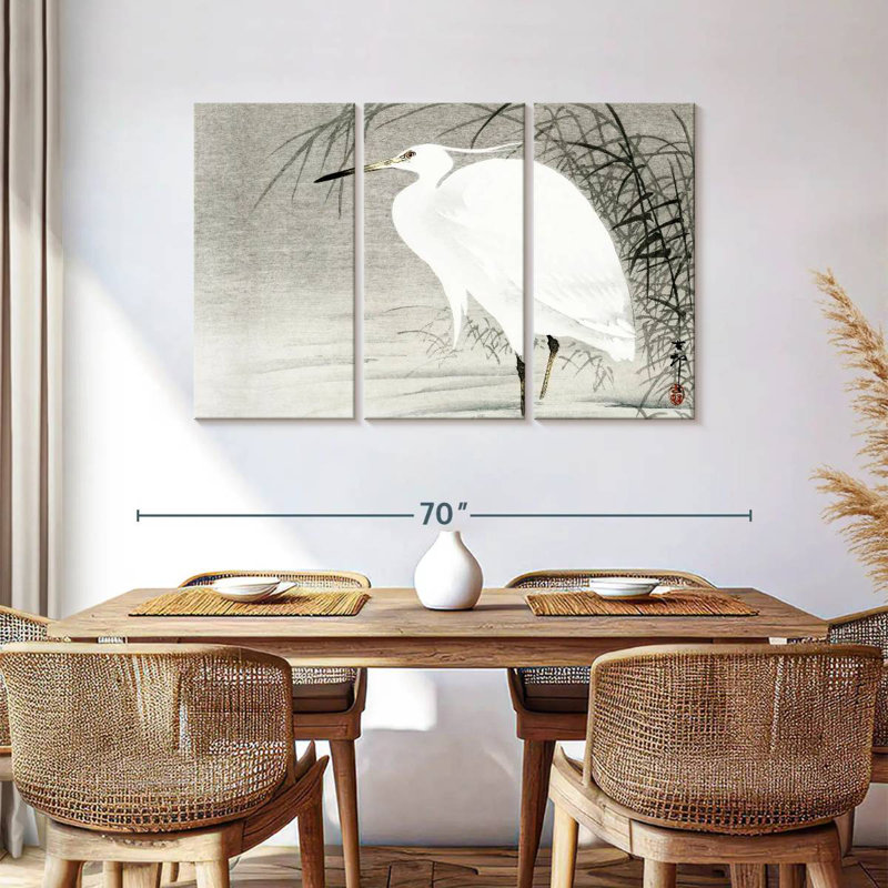 Brampt Little Egret, 36" H x 57" W