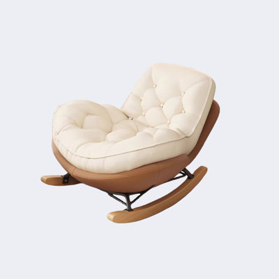 Chaise berçante élégante, romantique et élégante