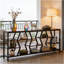 Table de canapé durable, console pratique, table de rangement généreuse