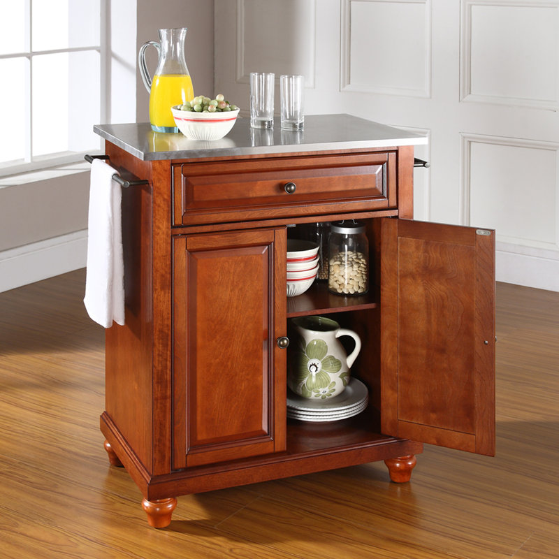 Hedon Kitchen Cart, Classic Cherry