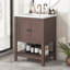 Meuble-lavabo moderne avec tablette ouverte-2076899638