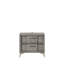 2 tiroirs de nuit en placages assortis gris