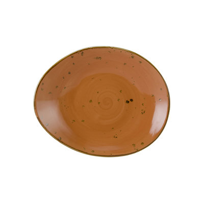 Artisan 10-Inch x 8-1/4-Inch x 1-3/4-Inch Ellipse Plate, 12