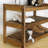 6 Pair Solid Wood Shoe Rack