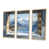 Toile naturelle avec cadre flottant