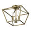 Plafonnier semi-encastré 3 lumières 12,5 cm Veasey-302551491
