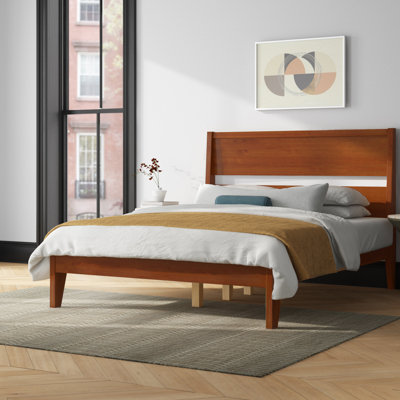 Brummitt Solid Wood Slat Bed