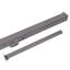 Wade Logan 300cm W x 10cm D Polyester Dark Grey Cover Retractable Side Awning