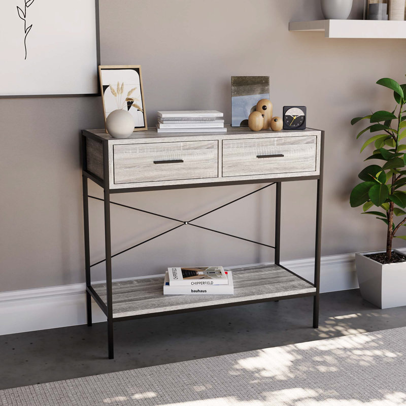 Sylvie 80Cm Console Table, Grey
