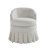 Linen Upholstered Barrel Chairs-532049097