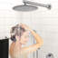 Douche murale 10 po avec pomme de douche à pluie haute pression et pomme de douche à main à 5 fonctions-119092682