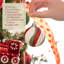 Ensemble d'ornements de Noël 100 carats - décorations de boules de variété incassables rouges, vertes et blanches, décorations fantaisistes pour arbre de Noël et décorations de fêtes