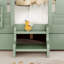 Grand lit en bois pour enfants avec bibliothèque intégrée, tiroirs de rangement, escalier de sécurité et garde-corps, vert-1595127130-1595127141