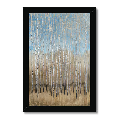 Dusty Blue Birches I by Timothy O' Toole - Painting