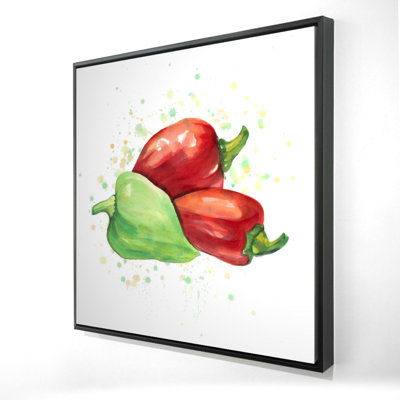 Bell Bell Peppers, reproduction sur toile